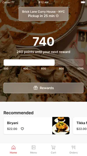 Bricklane Curry House - NYC screenshot 1