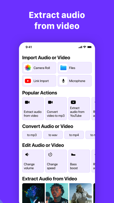 Mp3 Converter & Audio Editor screenshot 2