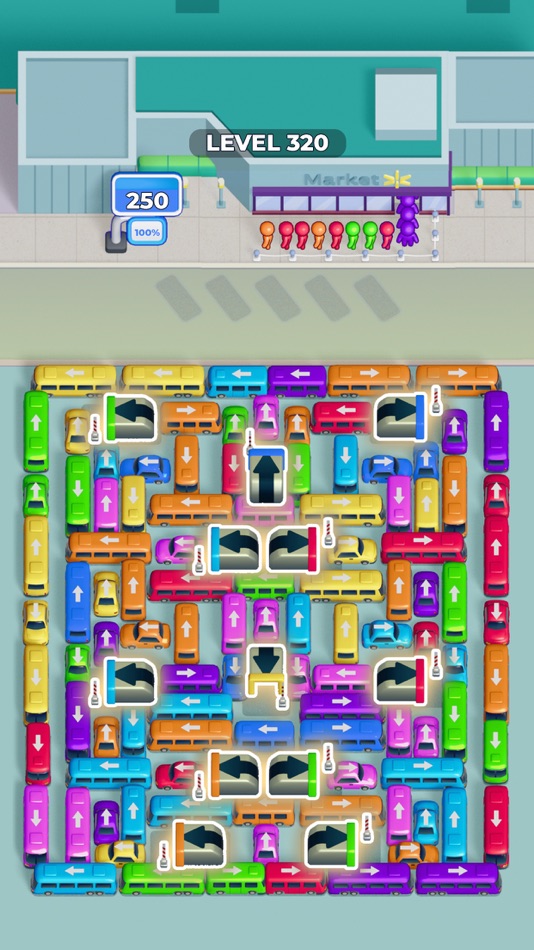 #3. Bus Sort: Color Parking Jam (iOS) 由: AMOBEAR PTE. LTD