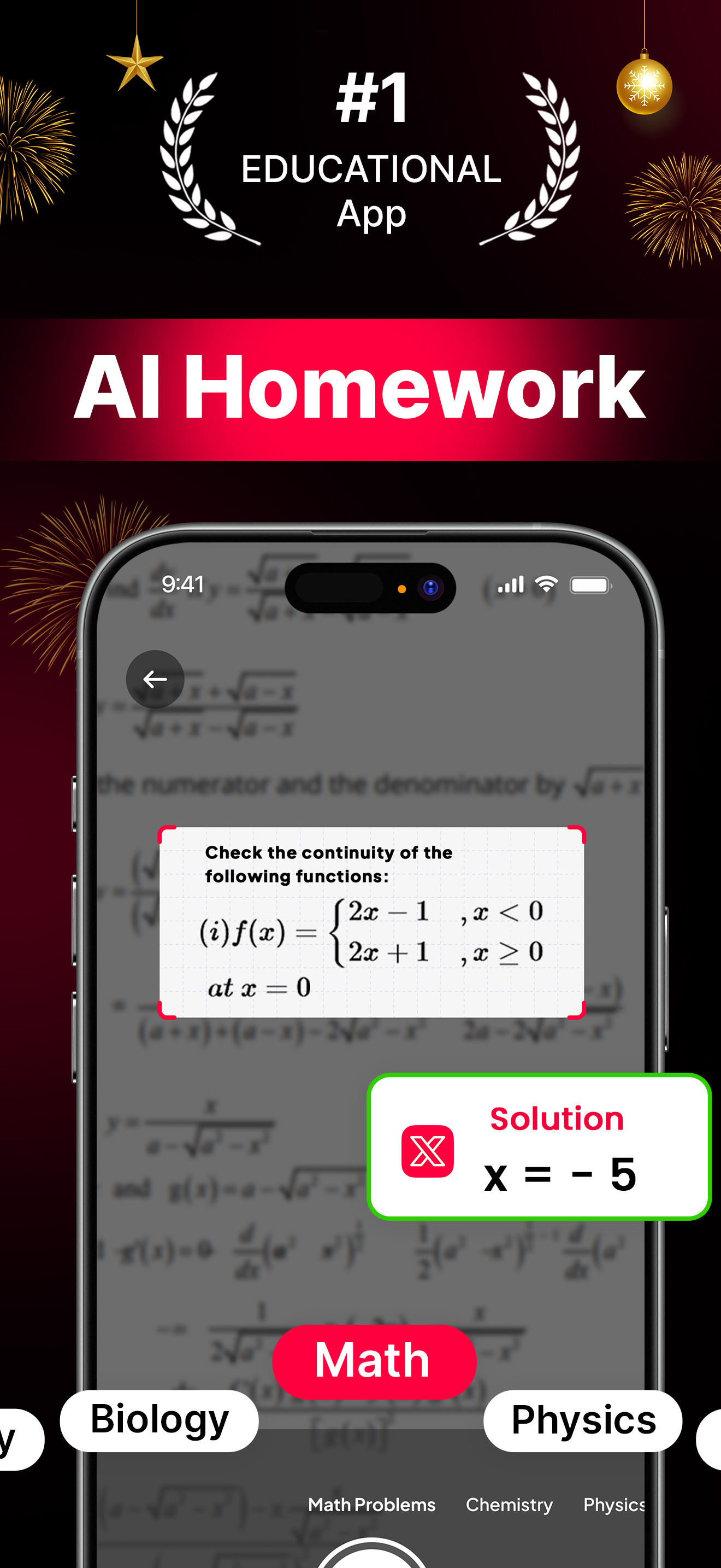 Homework AI - Math Helper