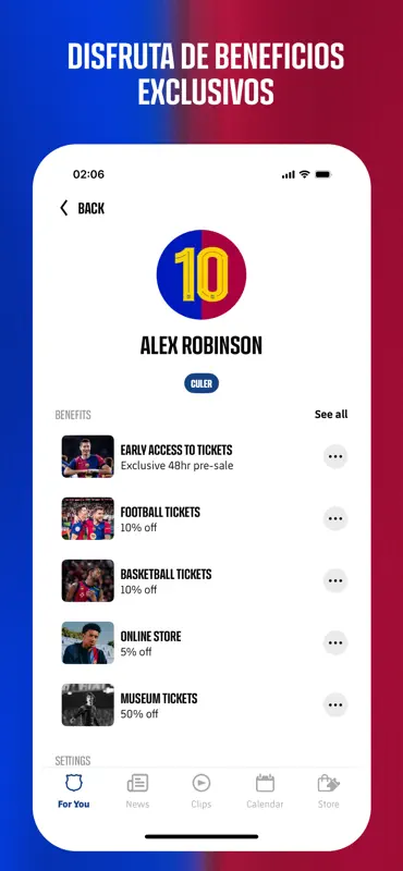 FC Barcelona Official App screenshot 4 of 7