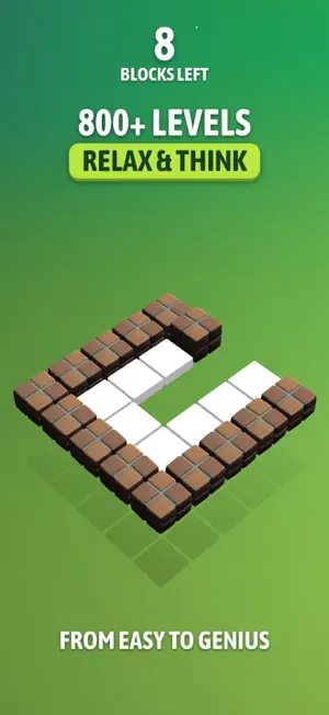 Cubic Puzzle: Fill the Blocks screenshot 4