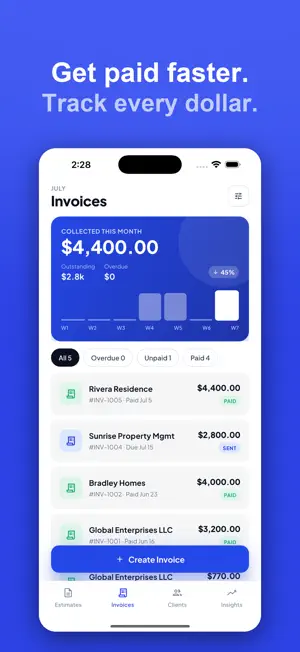 Invoice Maker - InvoFlow screenshot 3