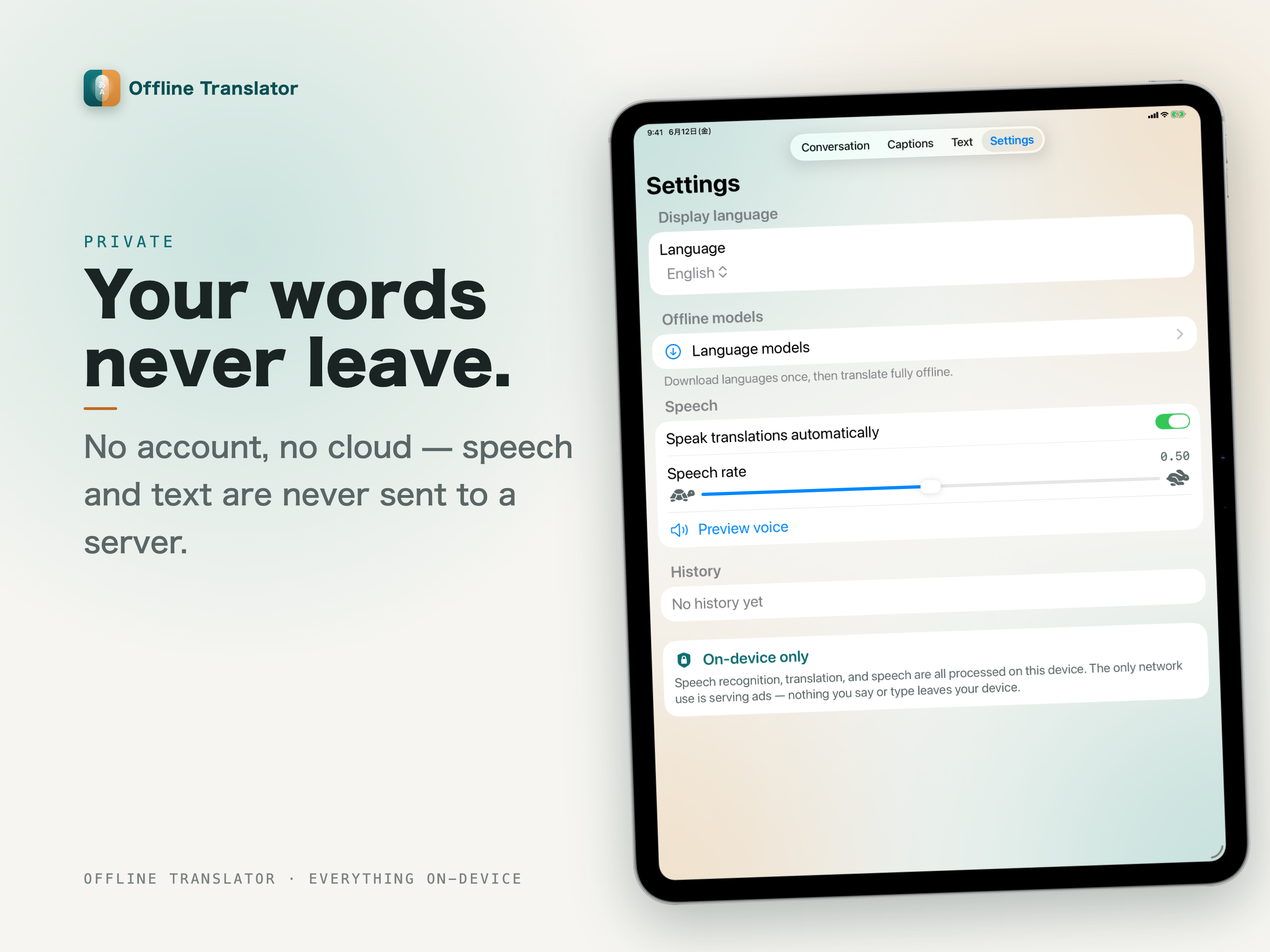 Offline Translator: Live Voice screenshot 9
