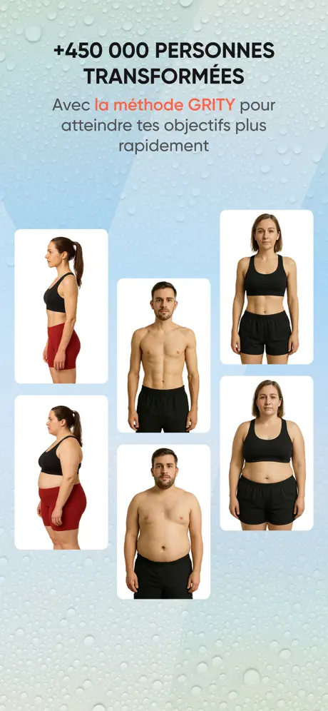 Grity - Sport & Nutrition screenshot 3