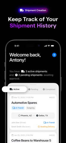 FleetGen - Carrier App Screenshot 3 of 5
