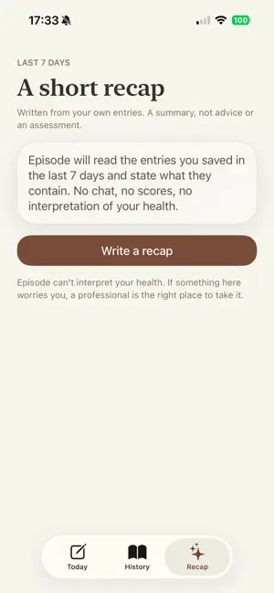 Episode: Mood Tracker screenshot 1