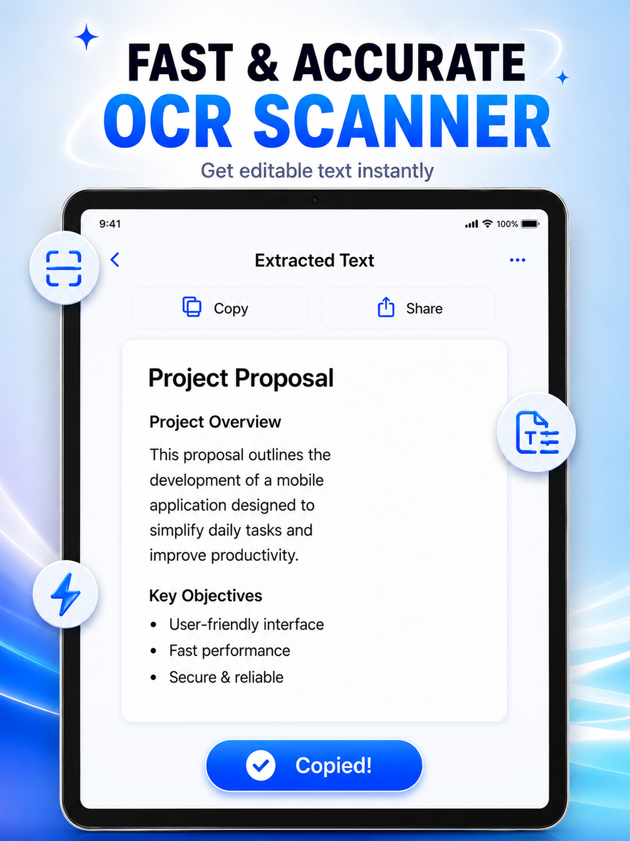Image to Text & OCR Scanner screenshot 7