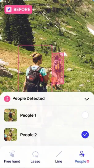 Screenshot von Photo Eraser - Remove Objects auf dem iPhone 9