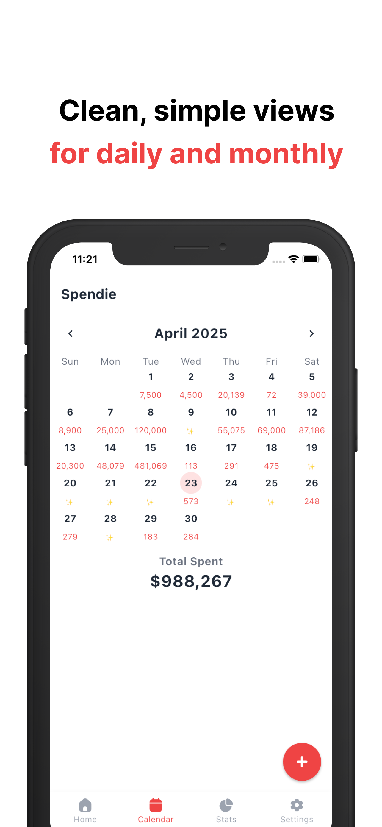 Spendie - An Expense Tracker