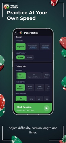 Poker Reflex: GTO Trainer screenshot