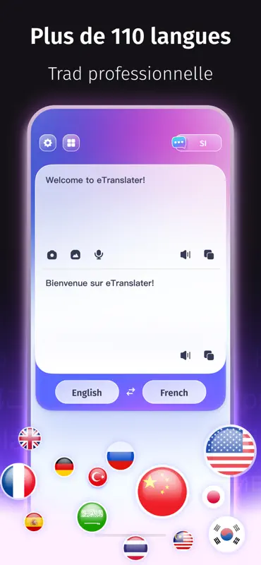 eTranslator-AI Translate screenshot 1 of 10