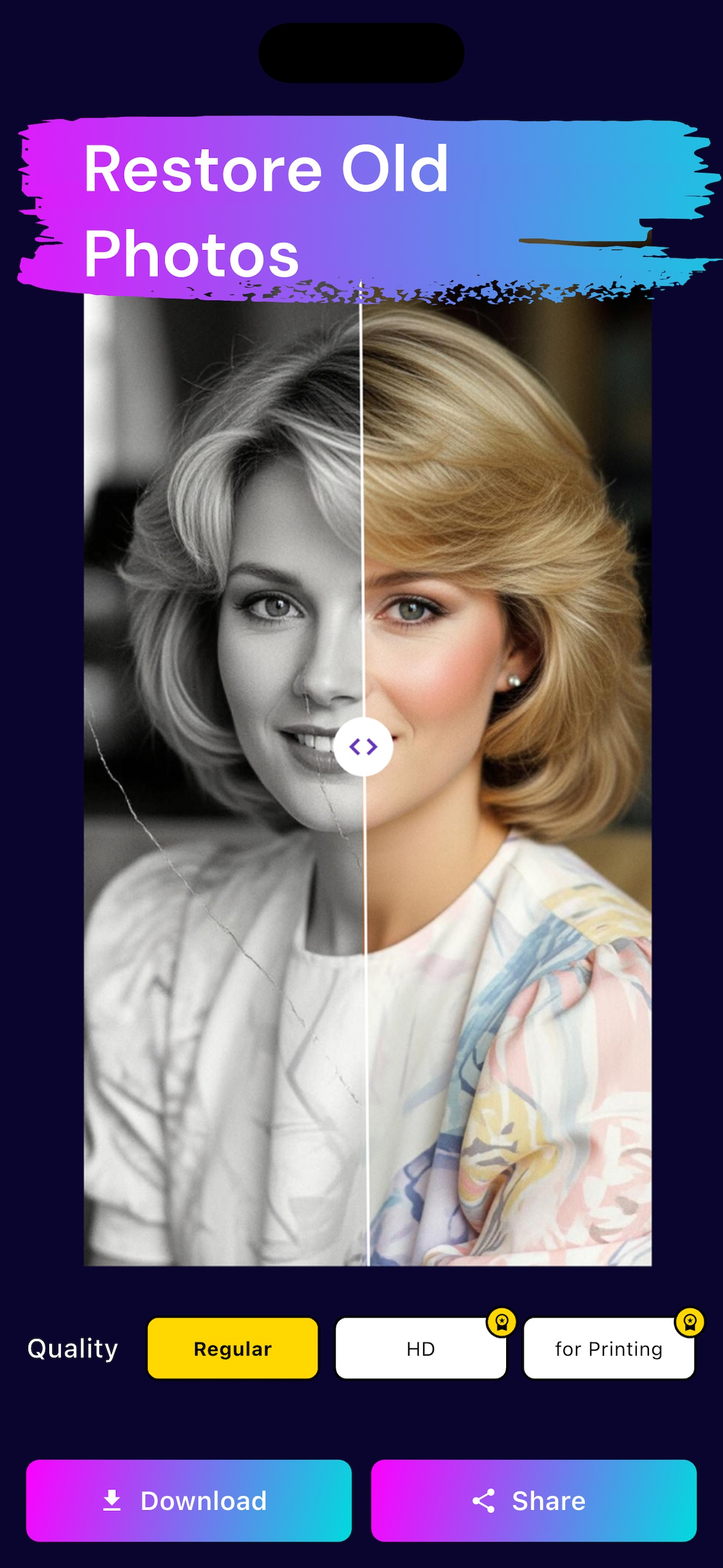 Old photo restore repair⁪ screenshot 7
