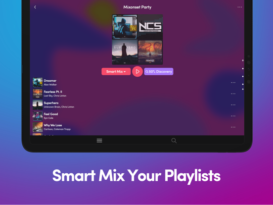 Mixonset: Music Clip DJ Mixer iPad app afbeelding 3