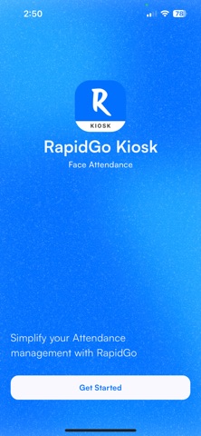 RapidGo Kiosk: Face Attendance Screenshot 1 of 4
