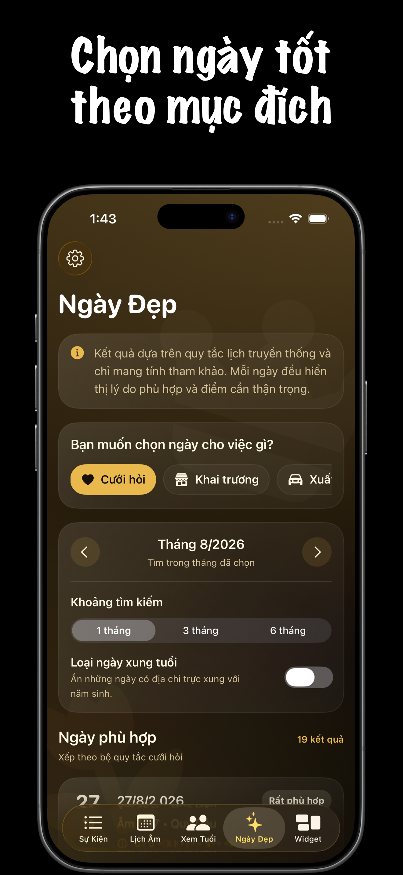 VietCal - Âm Lịch & Sự Kiện screenshot 3