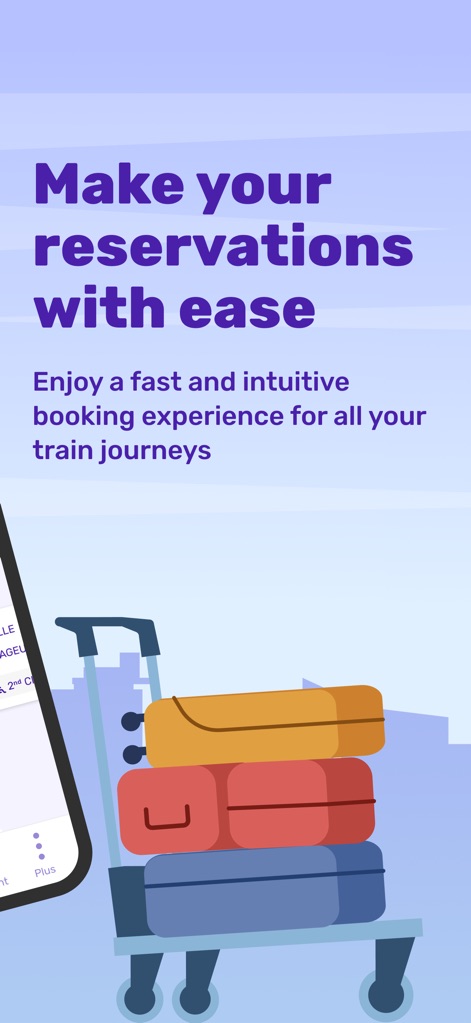 ONCF Voyages - Cet outil facilite la planification en offrant des options de voyage détaillées, comme la sélection de la date et du nombre de passagers, complétées par un bouton de recherche clair et central.