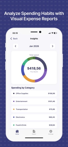 Receipt AI ◦ Smart Scanner screenshot