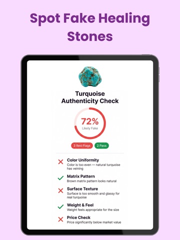 Crystal & Stone Identifier iPad screenshot