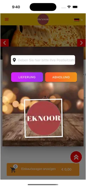 Eknoor Restaurant Lutherstadt screenshot 3
