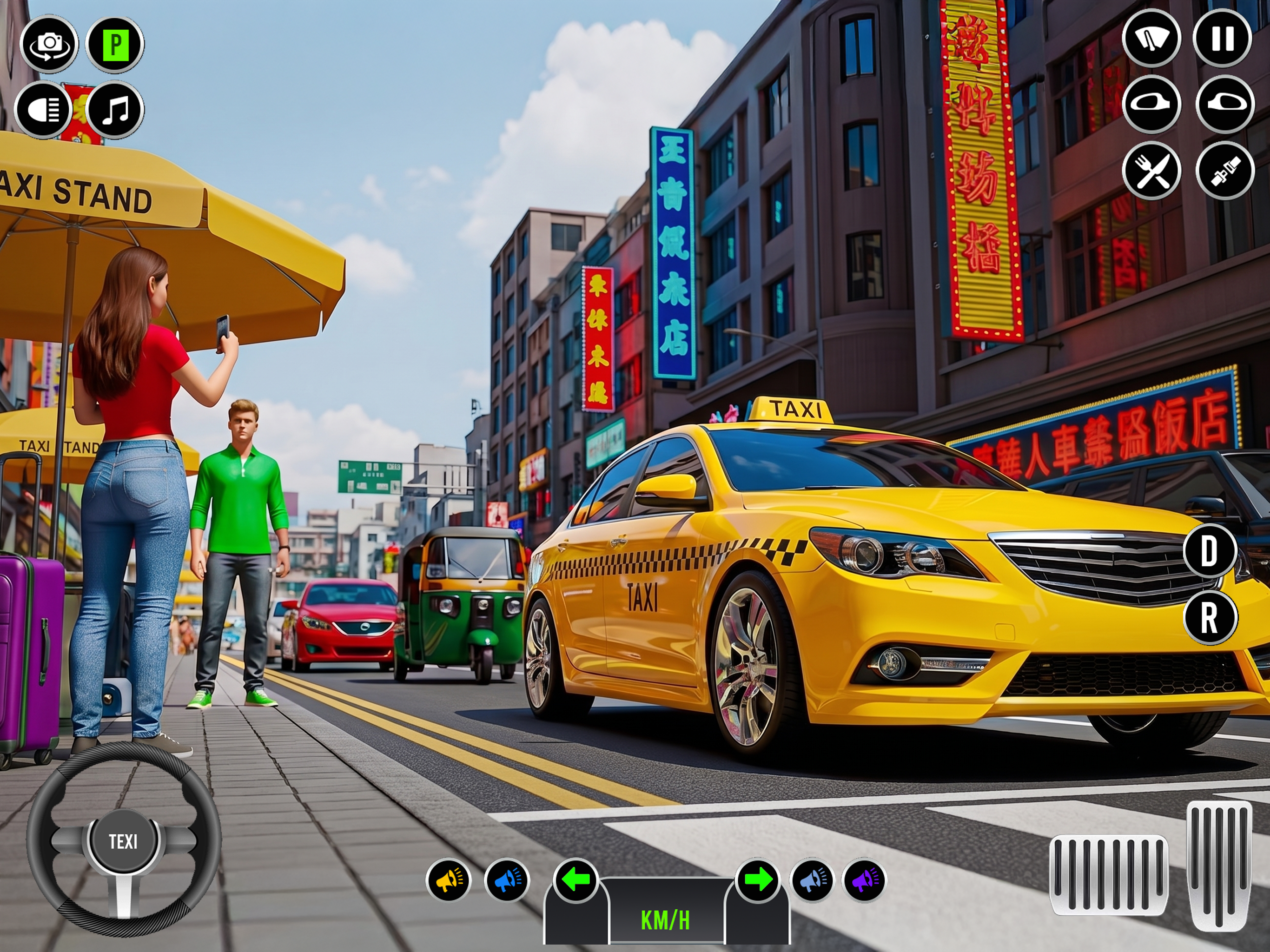 Taxi Driver: Car Driving Sim screenshot 9