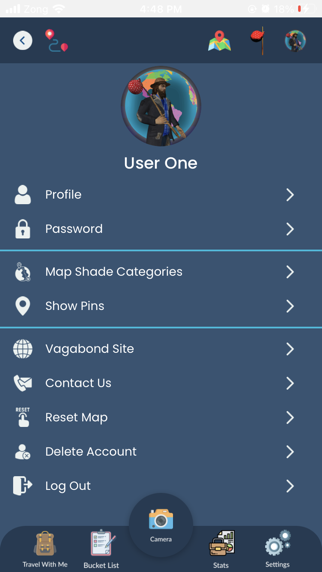 VAGABOND Travel Screenshot