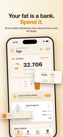 Morph: Fat Loss Habit Tracker Screenshot 1 of 5
