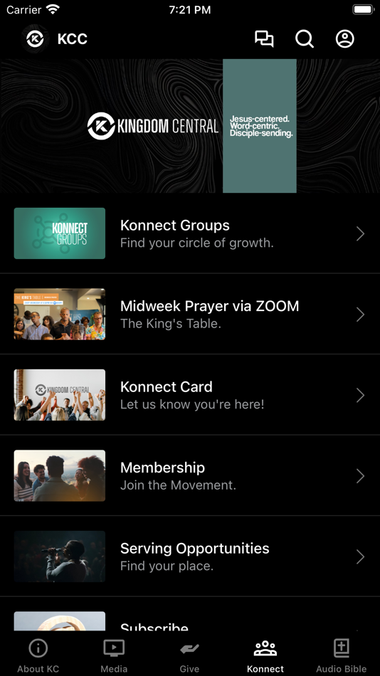 #3. Kingdom Central (iOS) 由: Kingdom Central Church