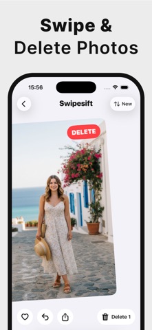 Swipe Delete Photos: Swipesift iPhone screenshot