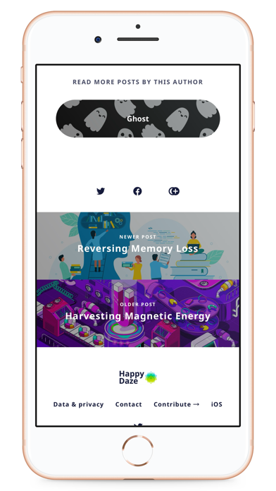 Happy Daze News Screenshot