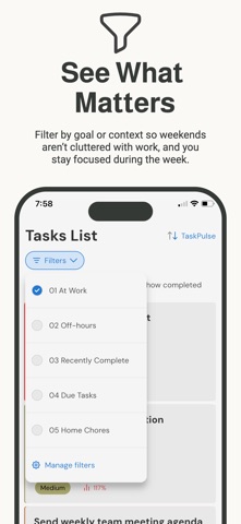 TaskBeacon screenshot