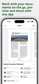 Swift Paperless screenshot