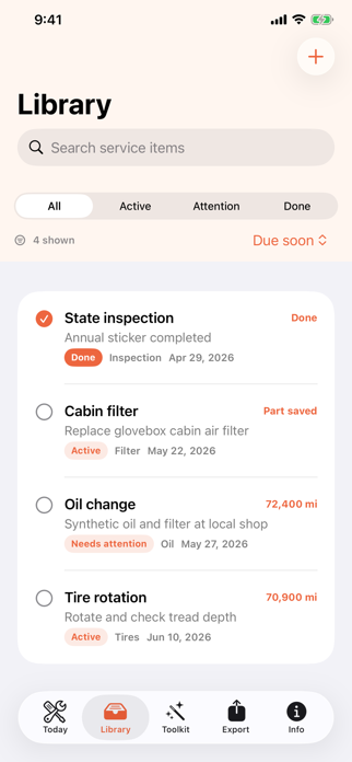 Auto Tally App Screenshot 2 of 5