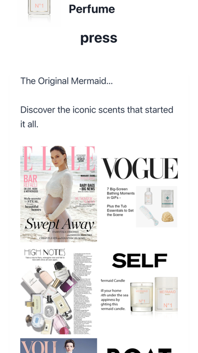 Mermaid Perfume screenshot