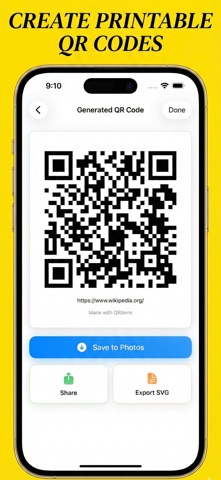 QR iPhone screenshot