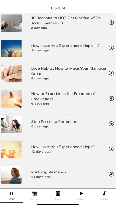 Intentional Living Screenshot