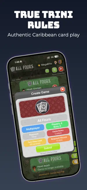 All Fours Trini Card Game screenshot 3