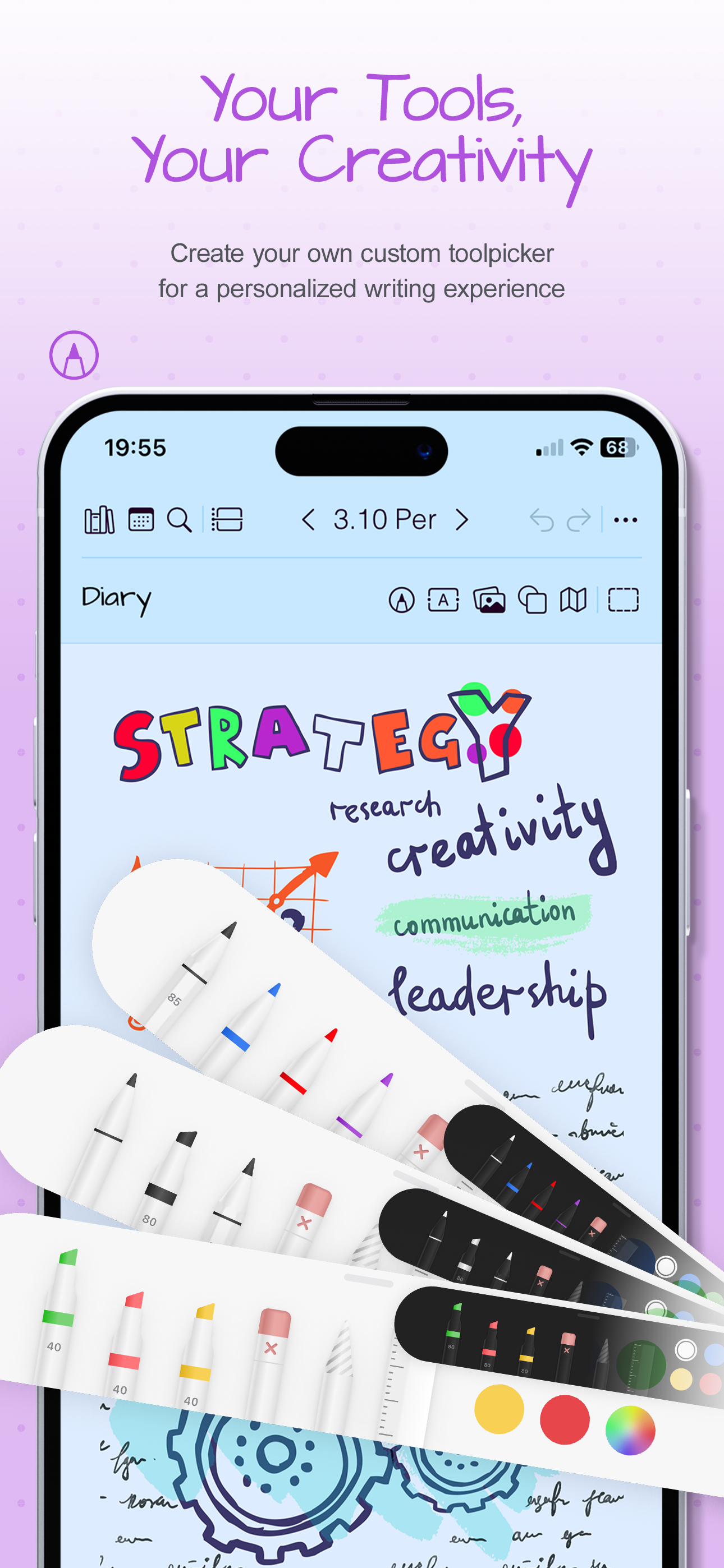 Penjo: Pencil Journal, Planner screenshot 9
