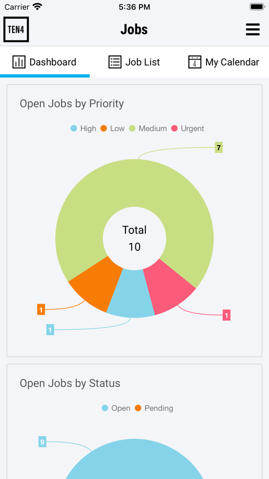 #4. TEN4 FSM (iOS) Podle: Nexent Innovations Inc