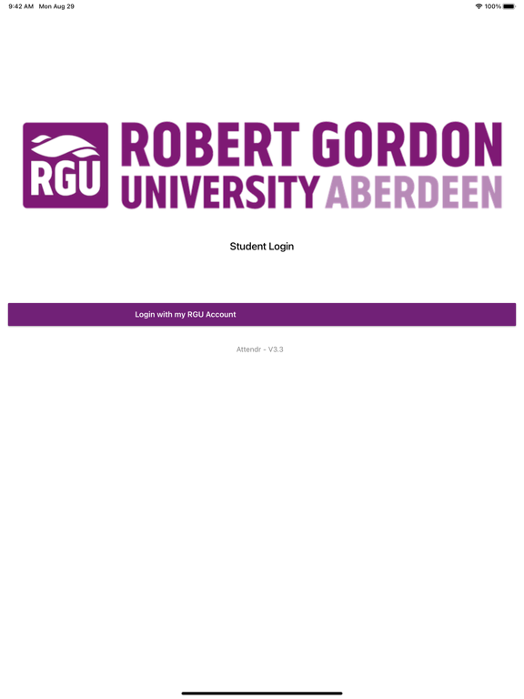 Screenshot #4 pour Attendr - RGU Student