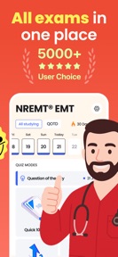 NREMT EMT Exam Prep Test 2025 screenshot