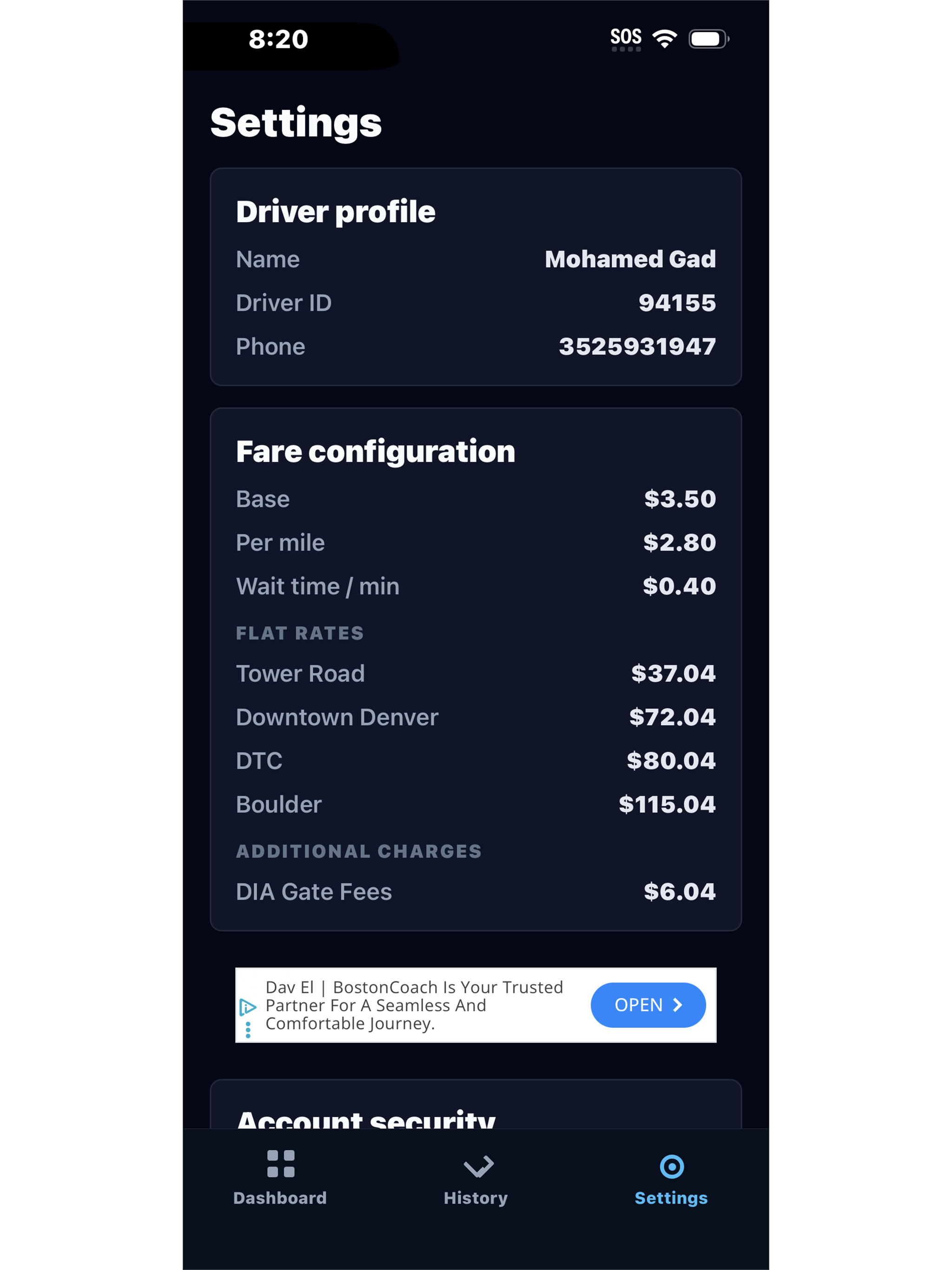 TaxiOps - Driver screenshot 16
