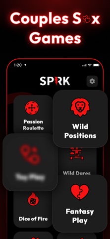 Couples Games, Questions: SPRK iPhone screenshot