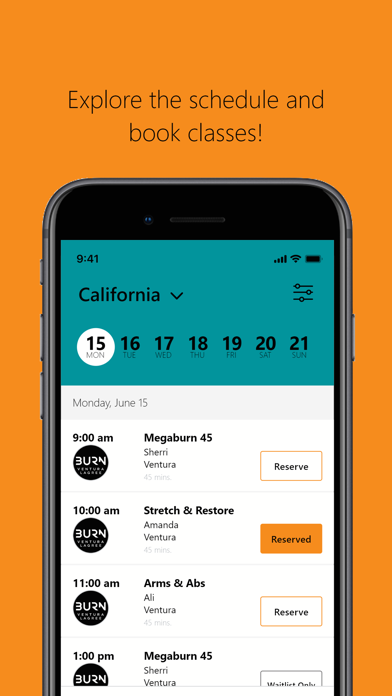 BURN-Ventura Lagree iPhone screenshot 3 - Health & Fitness app
