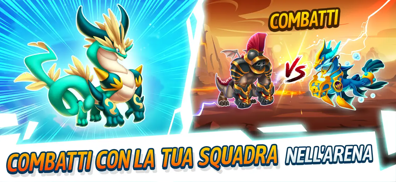 Dragon City: Battle Adventure! iOS Mod IPA screenshot 3 - iOS game interface