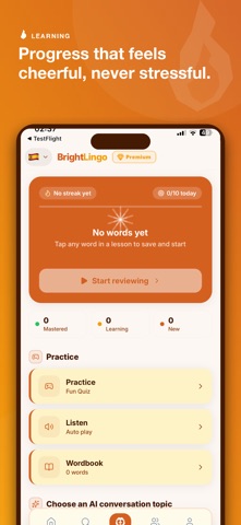 Learn Swedish - BrightLingo iPhone screenshot