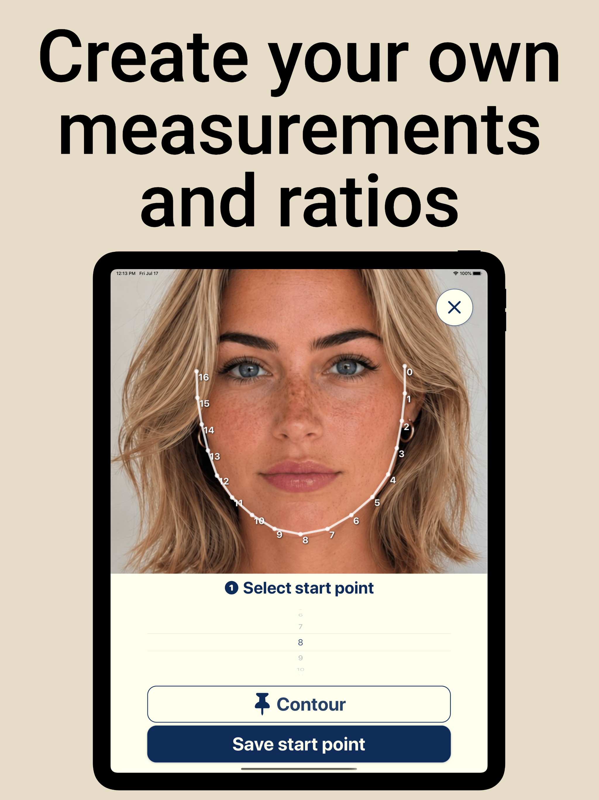Measure Face Offline - Milly screenshot 7