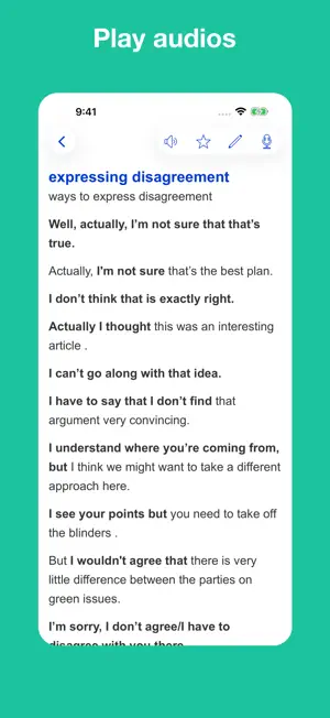 English Conversation Templates screenshot 4