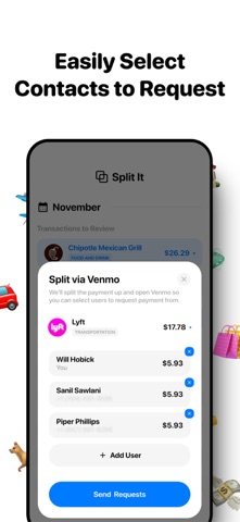 Split It - Split Expenses Screenshot 2 of 3