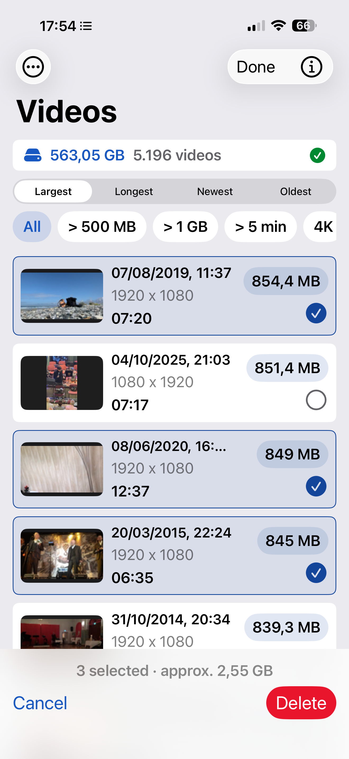 VideoSweep screenshot 4